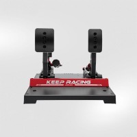 Simagic P1000-FRS 2-Pedal Set Hydraulic Pedals Sim Racing Pedals with Brake & Throttle for Games