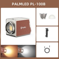Tolifo PALMLED PL-100B 100W Fill Light 2700K-6500K Handheld LED Video Light (Standard Version)
