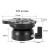 DSLR Camera Panoramic Head ±15° Hemispherical Ball Head Leveling Base DY60N-A/S with 3/8-Inch Screw