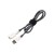 1-Meter 8-Core Shielding Extension Cable with Aviation Connector for VR-N7600/N7100 Walkie Talkies