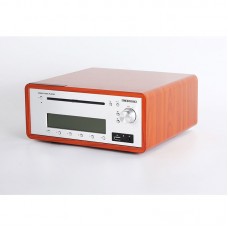 SONGSUN XD-850CD Redwood Pattern Pure CD Player Retro HiFi Home CD Player High Sensitivity AM/FM Receiving