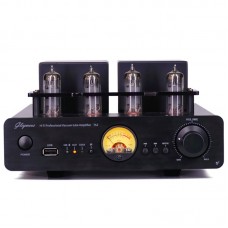 Black TA2 HiFi 6K4 Electronic Tube Amplifier 100W+100W Bluetooth5.3 Lossless Vacuum Tube Power Amplifier