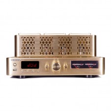 Golden AV399 HiFi Electronic Tube Amplifier 200W+200W High Power Bluetooth5.0 Vacuum Tube Power Amplifier