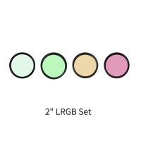 Scorpio Astro 2-inch Aperture LRGB Filter Set with Lens Frame Professional Astronomical Filter for Deep Sky Telescopes