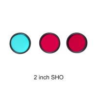Scorpio Astro 2-inch SHO Filter Set Astronomical 3nm Ultra Narrow Band Telescope Filter with Lens Frame