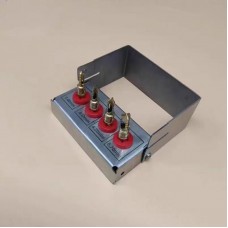 Set of 4PCS 400–800RPM Autogenous Bone Harvesting Drills Bone Harvesting Burs with Sterilization Box