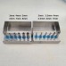 6PCS Extended Trephine Drills Dental Trephine Burs (3mm–8mm Optional) with Sterilization Box