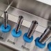 6PCS Extended Trephine Drills Dental Trephine Burs (3mm–8mm Optional) with Sterilization Box