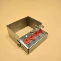 Set of 4PCS Dental Implant Saws Bone Expander Implant Saw Disk Kit for Implant Surgery and Dentistry