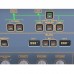 WINGFLEX A320 Overhead Panel with IRS & Lighting Panels Designed for Airbus PC Flight Sim Platforms
