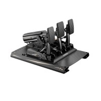 MOZA mBooster Active Pedal Sim Racing Pedals 3-Pedal Set with Dual 200KG Load Cell Sensors for Games