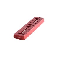 Askar Red 200mm Vixen-style Universal Dovetail Plate Narrow Type Multifunctional Astronomical Dovetail Plate