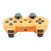 Replacement ABS Full Case for PS3 / PS3 Slim / PS3 4000 Controller - Electroplating Orange