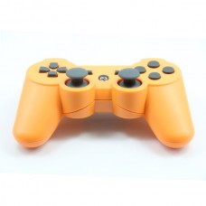 Replacement ABS Full Case for PS3 / PS3 Slim / PS3 4000 Controller - Electroplating Orange