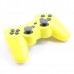 Replacement ABS Full Case for PS3 / PS3 Slim / PS3 4000 Controller - Electroplating Yellow