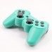 Replacement ABS Full Case for PS3 / PS3 Slim / PS3 4000 Controller - Electroplating Green