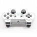 Replacement ABS Full Case for PS3 / PS3 Slim / PS3 4000 Controller - Electroplating Silver