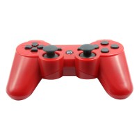 Replacement ABS Full Case for PS3 / PS3 Slim / PS3 4000 Controller - Electroplating Red