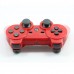 Replacement ABS Full Case for PS3 / PS3 Slim / PS3 4000 Controller - Electroplating Red