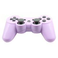 Replacement ABS Full Case for PS3 / PS3 Slim / PS3 4000 Controller - Electroplating Purple 