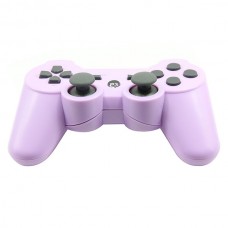 Replacement ABS Full Case for PS3 / PS3 Slim / PS3 4000 Controller - Electroplating Purple 