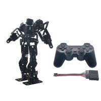 17DOF Biped Robotic Educational Robot Kit Servo Bracket Ball Bearing with MG996R Servos & Controller