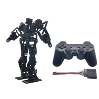 Assembled 17DOF Biped Robotic Educational Robot Kit Servo Bracket Ball Bearing with LD-1501 Servos & Controller