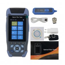 Optical Time Domain Reflectometer w/OTDR OPM LS VFL RJ45 Cable Order Flashlight 1310nm/1550nm±20nm