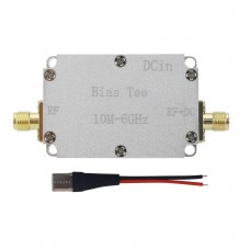 Microwave Capacitors RF Feed Box Bias Tee Coaxial Feed RF Blocking 10M-6GHz Low Insertion Loss
