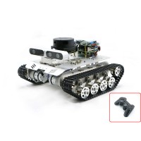 Tracked Vehicle ROS Car Robotic Car No Voice Module w/ A1 Standard Radar For Raspberry Pi 4B 2GB