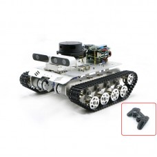 Tracked Vehicle ROS Car Robotic Car w/ Voice Module A2 Radar ROS Master For Raspberry Pi 4B 2GB