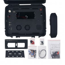 HamGeek Waterproof Radio Box Portable Transceiver Box for Xiegu G90/FTM-200DR/FTM-300DR/FTM-6000R