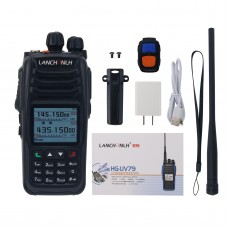 HG-UV79UV 10W 5KM Bluetooth Walkie Talkie VHF UHF Radio Handheld Transceiver with Aviation Band