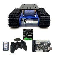 T10P Robot Tank Chassis Smart Robot Car Chassis Kit with Controller System Open Source for DIY