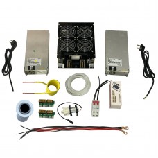 5KW/5000W Induction Heater Induction Heating Machine w/ 70ML Crucible Air Switch and Power Supplies