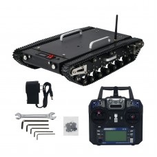 WT-500S Tank Chassis Robot Chassis Remote Control Smart Car with Complete Electronic Control System
