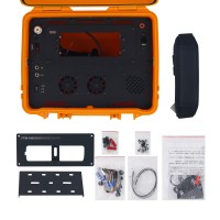 HamGeek Waterproof Radio Box Orange for Xiegu G90/FTM-200DR/FTM-300DR/FTM-6000R Transceiver