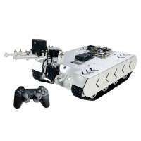 TS100L STM32 Robot Chassis ROS Robot Platform w/ Electronic Control & Robot Arm & 11PPR Hall Encoder