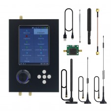 1MHz-6GHz HackRF One R9 + Portapack H2 V2.0.1 SDR Radio with Built-in Speaker + 5 Antennas + LNA