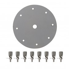 PAC12 GP Antenna Ground Network Plate High Quality Antenna Radial Plate for Vertical/Shortwave Antennas