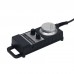 24E 7Axis MPG Universal Manual Pulse Generator CNC Handwheel 100PPR 24V without Emergency Stop Button for PLC