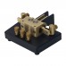 MK-03 Standard Version Brass CW Morse Key Shortwave Radio Telegraph Automatic CW Key for Amateur Radio
