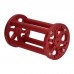 TeSeek MT-1 195mm/7.7" EQ Mount Pier Extension (Red) for ZWO TC40 CF40 and Tripods with 3/8" Screw