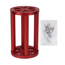 TeSeek MT-1 195mm/7.7" EQ Mount Pier Extension (Red) for ZWO TC40 CF40 and Tripods with 3/8" Screw
