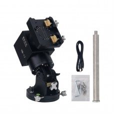 TeSeek HM-17PE Harmonic Equatorial Mount EQ Mount (Black) with 18KG Load Capacity for Telescopes