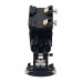 TeSeek HM-17PE Harmonic Equatorial Mount EQ Mount (Black) with 18KG Load Capacity + Pier Extension