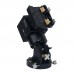 TeSeek HM-17PE Harmonic Equatorial Mount EQ Mount (Black) with 18KG Load Capacity + Pier Extension