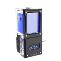 FREEZEMOD PUB-M4FS 175ml Small Pump Reservoir Combo Water Cooling Pump with High-Temperature Alarm