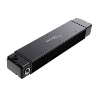 FREEZEMOD SR-LH65T3X40-290 3-Port Aluminum Radiator for Liquid Cooling Module, Comes with 1 Plug