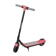 Tebike 14KM/H Kids Electric Scooter 2-Wheeled E-Scooter (Pink) with 6.5" Tires & Bluetooth Speaker